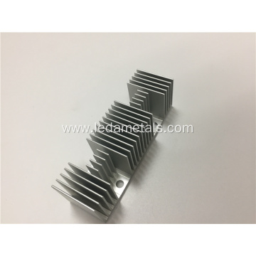 Extruded Fin Heatsink for LED Light Aluminum Extrusion